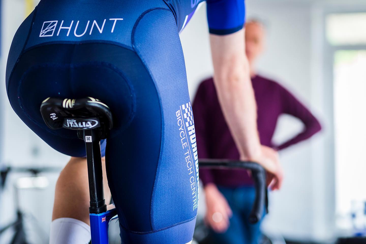 ‘Rider-centric bike fitting’.
.
The client in sharp focus, us in the background.
.
📸 @alanbartonphotographer 
.
#bikefit #bikefitting #bikefitter #cycling #cyclinglife #cyclingpics #cyclingimages #itsnotaboutusitsaboutyou #ripponden #calderfornia #holmfirth #holmevalley